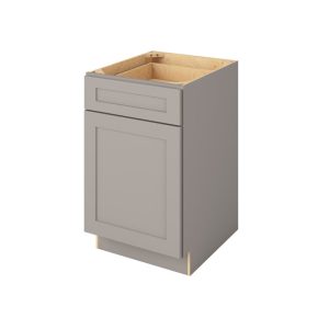Cooper - 21" Base Cabinet, 1 Door-1 Drawer, 1 Shelf in Grey CGR-B21