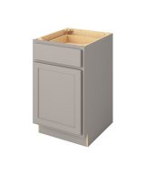 Hudson - 21" Base Cabinet, 1 Door-1 Drawer, 1 Shelf in Grey HGR-B21