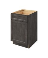 Monaco - 21" Base Cabinet, 1 Door-1 Drawer, 1 Shelf in Slate MSL-B21