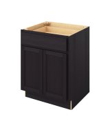 Hudson - 27" Base Cabinet, 2 Doors-1 Drawer, 1 Shelf in Espresso HES-B27