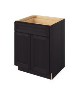 Monaco - 27" Base Cabinet, 2 Doors-1 Drawer, 1 Shelf in Espresso MES-B27