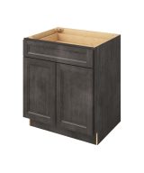 Monaco - 30" Base Cabinet, 2 Doors-1 Drawer, 1 Shelf in Slate MSL-B30