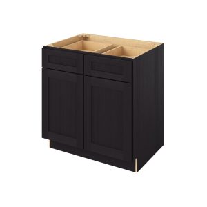 Cooper - 33" Base Cabinet, 2 Doors-2 Drawers, 1 Shelf in Espresso CES-B33