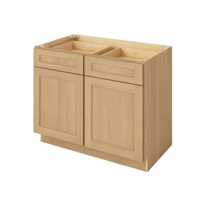 Cooper - 42" Base Cabinet, 2 Doors-2 Drawers, 1 Shelf in Sandstone CSD-B42