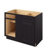Cooper - 45"- 48" Universal Blind Base Cabinet, 1 Door-1 Drawer, 1 Shelf in Espresso 48U-CES-BBC45
