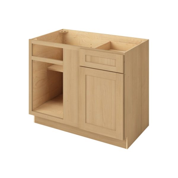 Cooper - 45"- 48" Universal Blind Base Cabinet, 1 Door-1 Drawer, 1 Shelf in Sandstone 48U-CSD-BBC45