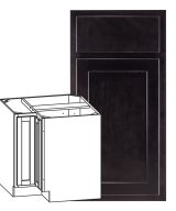 Hudson - Hudson - Universal Base Corner Cabinet - Espresso, 2 Doors, 1 Shelf in Espresso HES-BC33U