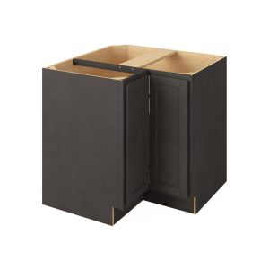 Hudson - 36" Universal Base Corner Cabinet, 2 Doors, 1 Shelf in Slate HSL-BC36U