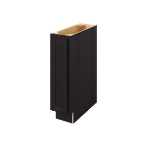 Hudson - 9" Base Full Height, 1 Door, 2 Shelves in Espresso HES-BFH09