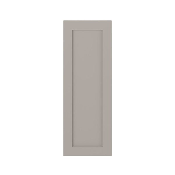 Hudson - 10-1/32" W x 29-9/32" H x 3/4" D Hudson Base Door No Bore - in Grey HGR-BFH12NB