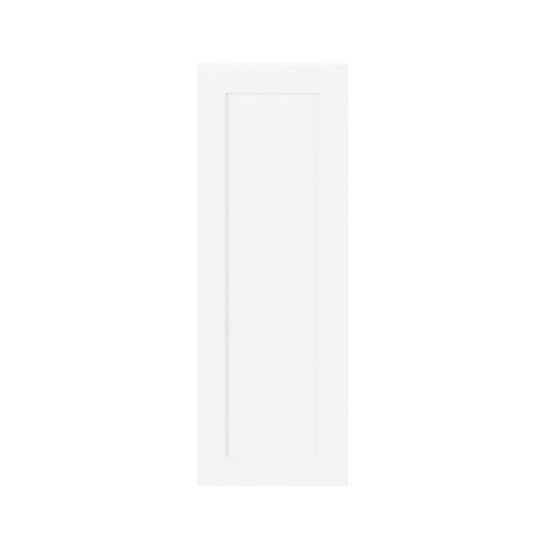 Hudson - 10-1/32" W x 29-9/32" H x 3/4" D Hudson Base Door No Bore - in White HWH-BFH12NB