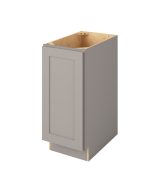 Cooper - 15" Base Full Height, 1 Door, 2 Shelves in Grey CGR-BFH15