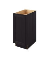 Monaco - 15" Base Full Height, 1 Door, 2 Shelves in Espresso MES-BFH15