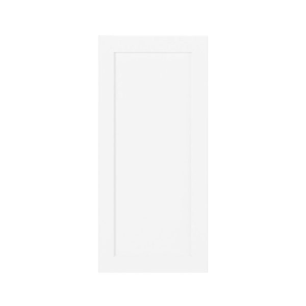 Hudson - 13-1/32" W x 29-9/32" H x 3/4" D Hudson Base Door No Bore - in White HWH-BFH15NB