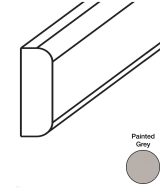 Cooper, Hudson, Monaco - 3/4" W x 96" L x 1/4" T Batten Moulding - in Grey PGRY-BM8