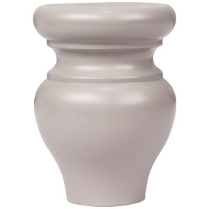 Cooper, Hudson, Monaco - 3-1/4" W x 4-1/2" H x 3-1/4" D Bun Foot - in Grey PGRY-BUNFOOT