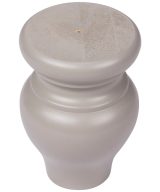 Cooper, Hudson, Monaco - 3-1/4" W x 4-1/2" H x 3-1/4" D Bun Foot - in Grey PGRY-BUNFOOT