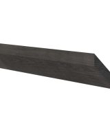 Cooper, Hudson, Monaco - 3-13/16" H 96" L x 11/16" T Crown Moulding Angled - in Slate SL-CMA8