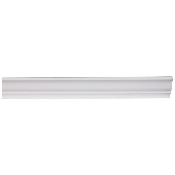 Cooper, Hudson, Monaco - 3-7/16" H 96" L x 3/4" T Crown Moulding Classic - in White PWH-CMC8