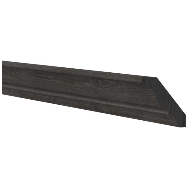 Cooper, Hudson, Monaco - 3-7/16" H 96" L x 3/4" T Crown Moulding Classic - in Slate SL-CMC8