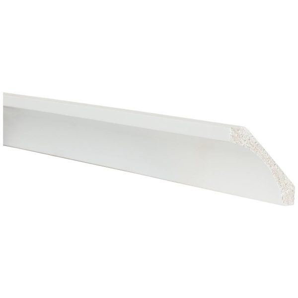 Cooper, Hudson, Monaco - 2-11/16" H 96" L x 1/2" T Cove Crown Moulding - in White PWH-CMV8