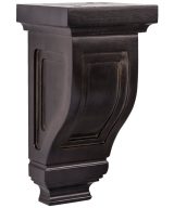 Cooper, Hudson, Monaco - 4-5/8" W x 9-5/8" H x 4-11/16" D Corbel - Basic - in Espresso B-ESP-CORBEL