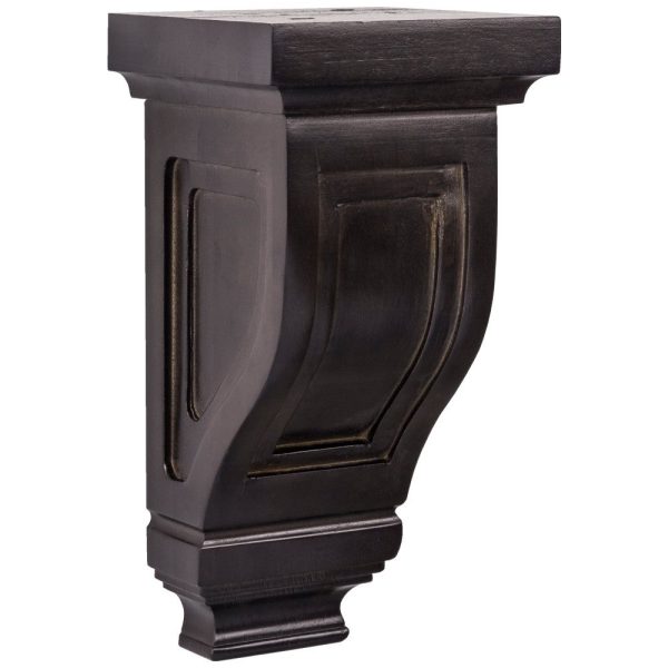 Cooper, Hudson, Monaco - 4-5/8" W x 9-5/8" H x 4-11/16" D Corbel - Basic - in Espresso B-ESP-CORBEL