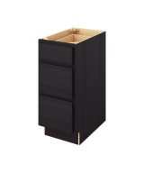 Hudson - 15" Three Drawer Base in Espresso 3-HES-DB15
