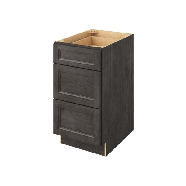 Monaco - 18" Three Drawer Base in Slate 3-MSL-DB18