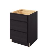 Hudson - 24" Three Drawer Base in Espresso 3-HES-DB24