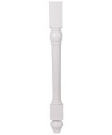 Cooper, Hudson, Monaco - 3-1/2" W x 34-1/2" H x 3-1/2" D Decorative Leg - in White PWH-DECOLEG