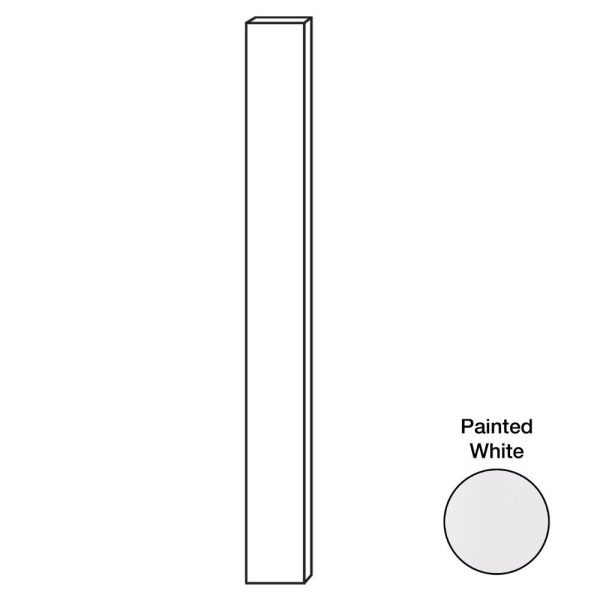 Cooper, Hudson, Monaco - 6" W x 96" H x 3/4" T Tall Filler - in White PWH-F696