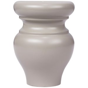 Cooper, Hudson, Monaco - 3-1/4" W x 4-1/2" H x 1-5/8" D Half Bun - split vertically - in Grey PGRY-HBUNFOOT
