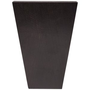Cooper, Hudson, Monaco - 3-1/4" W x 4-1/2" H x 1-5/8" D Half Tapered Foot - split vertically - in Espresso ESP-HTFOOT
