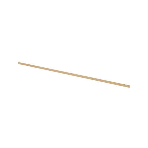 Cooper, Hudson, Monaco - 3/4" W x 96" L x 1-3/8" T Light Rail Bull Nose - in Sandstone SD-LRB8