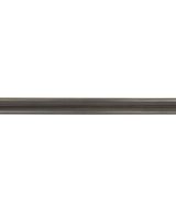 Cooper, Hudson, Monaco - 1-1/2" W x 96" L x 1" T Light Rail Decorative - in Slate SL-LRD8