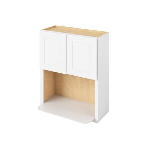 Cooper - 30" x 36" Microwave Wall, 2 Doors in White CWH-MWC3036