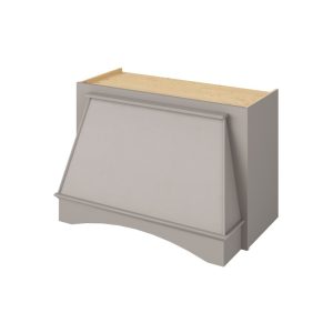 Cooper, Hudson, Monaco - 36" W x 24" H x 15" D Arched Range Hood - in Grey PGRY-RHAR36