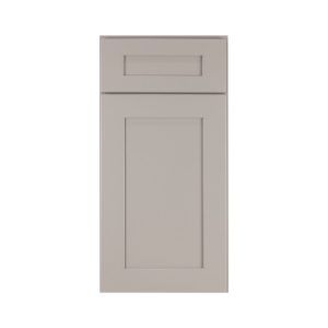 Cooper - 12" Sample Mini Base, 1 Door-1 Drawer, 1 Shelf in Grey CGR-SAMMB