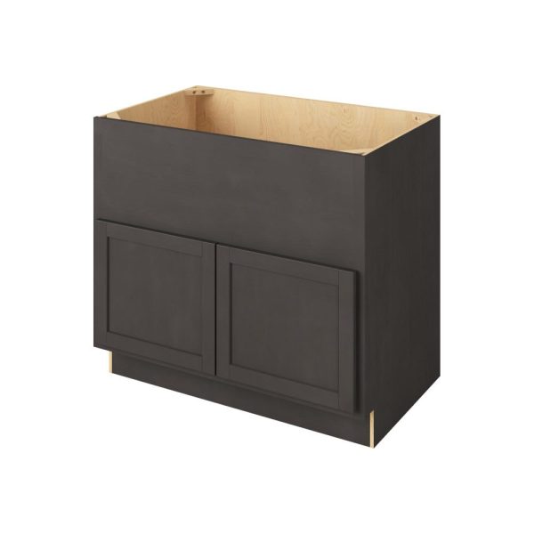Hudson - 39" Sink Base Farm, 2 Doors in Slate HSL-SBF39