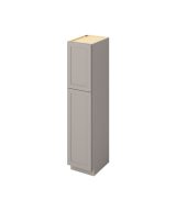 Cooper - 18" x 84" Utility Pantry, 2 Doors, 8 Shelves in Grey CGR-UP1884