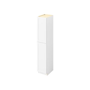 Monaco - 18" x 96" Utility Pantry, 2 Doors, 8 Shelves in White MWH-UP1896