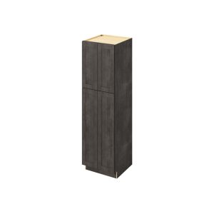 Cooper - 24" x 84" Utility Pantry, 4 Doors, 8 Shelves in Slate CSL-UP2484