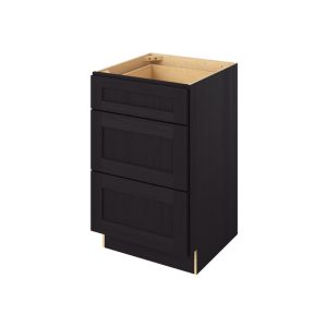 '- 21" Vanity Three Drawer Base in Espresso 3-CES-VDB21