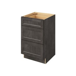 '- 21" Vanity Three Drawer Base in Slate 3-MSL-VDB21