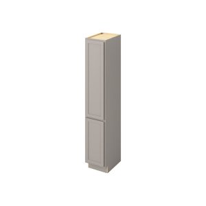 Hudson - 15" x 84" Vanity Linen Cabinet 2 Door, 6 Shelves in Grey HGR-VL1584
