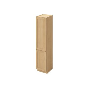 Cooper - 18" x 84" Vanity Linen Cabinet 2 Door, 6 Shelves in Sandstone CSD-VL1884