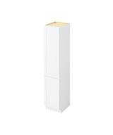 Cooper - 18" x 84" Vanity Linen Cabinet 2 Door, 6 Shelves in White CWH-VL1884