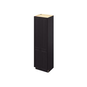 Cooper - 24" x 84" Vanity Linen Cabinet, 4 Door, 6 Shelves in Espresso CES-VL2484