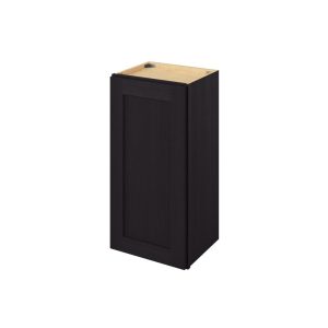 Cooper - 15" x 30" Wall Cabinet, 1 Door, 2 Shelves in Espresso CES-W1530